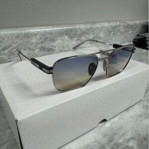 NEW | PRADA | 67ZS | 67ZS 1BC06Z | 56 | SILVER | GRADIENT BLUE | YELLOW | NON P